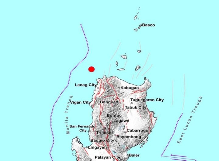 UPDATED. A magnitude 5.6 earthquake struck Burgos, Ilocos Norte, on Monday morning, December 30. Phivolcs says damage and aftershocks are expected.