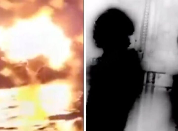 Ukraine peppers Russian Black Sea gas platforms with drones in dramatic footage | World | News