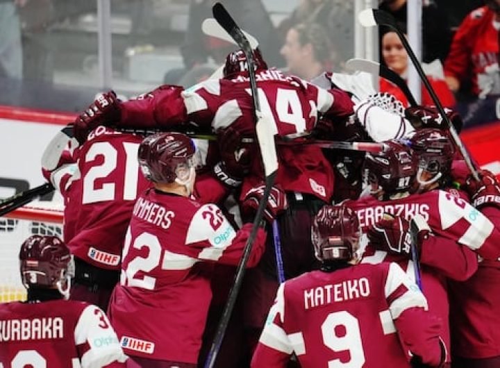 Uninspired Canada upset by Latvia in a shootout at world juniors