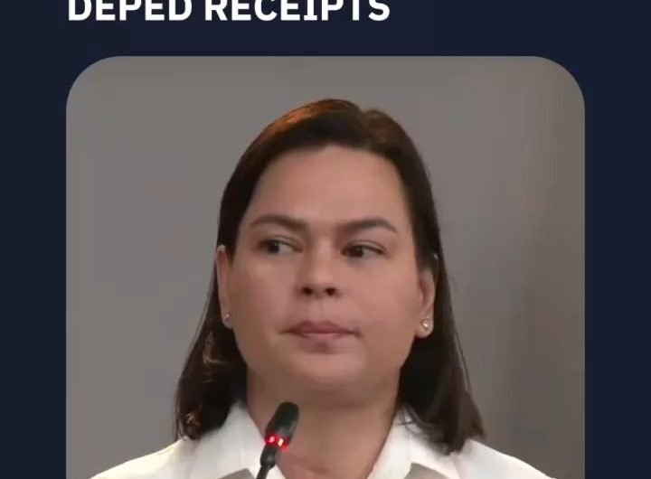 Vice President Sara Duterte refuses to explain what lawmakers describe as ‘fabricated’ receipts related to her use of confidential funds.