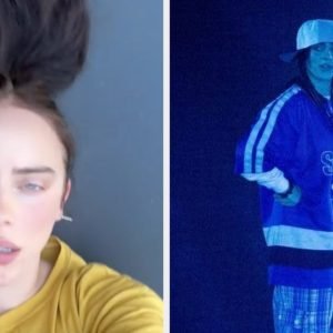 Viral TikTok Of Billie Eilish Being Hit In The Face With A Bracelet