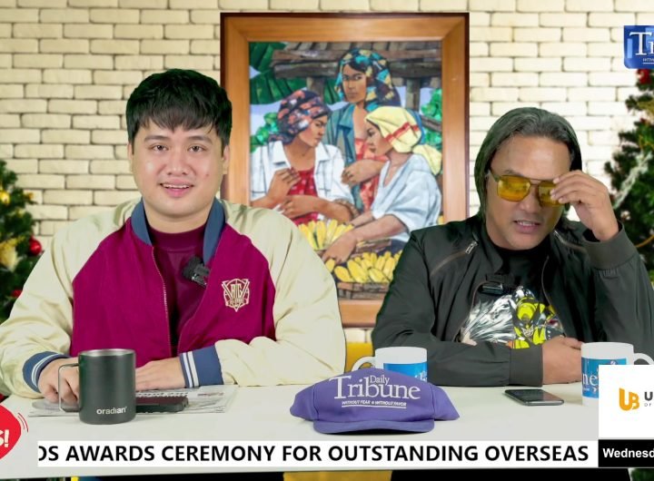 WATCH: Hot Patatas! on the Daily Tribune with hosts Elmer Navarro Manuel and Vernon Velasco.