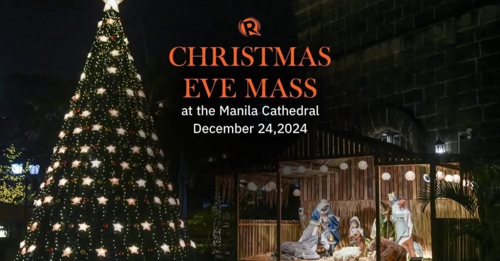 WATCH: Rappler brings you this online Christmas Eve Mass aired live by the Manila Cathedral at 8 pm Tuesday, December 24 presided by Jose Cardinal Adv