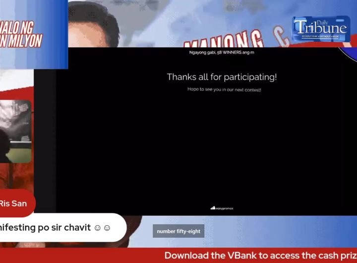 WATCH: Senatorial aspirant Luis “Manong Chavit” Singson soft launches the VBank digital banking app LIVE.