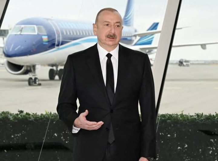 “We witnessed clear attempts to cover up the matter,” says Azerbaijan President Ilham Aliye, who has close ties to Russia and was educated at one of M