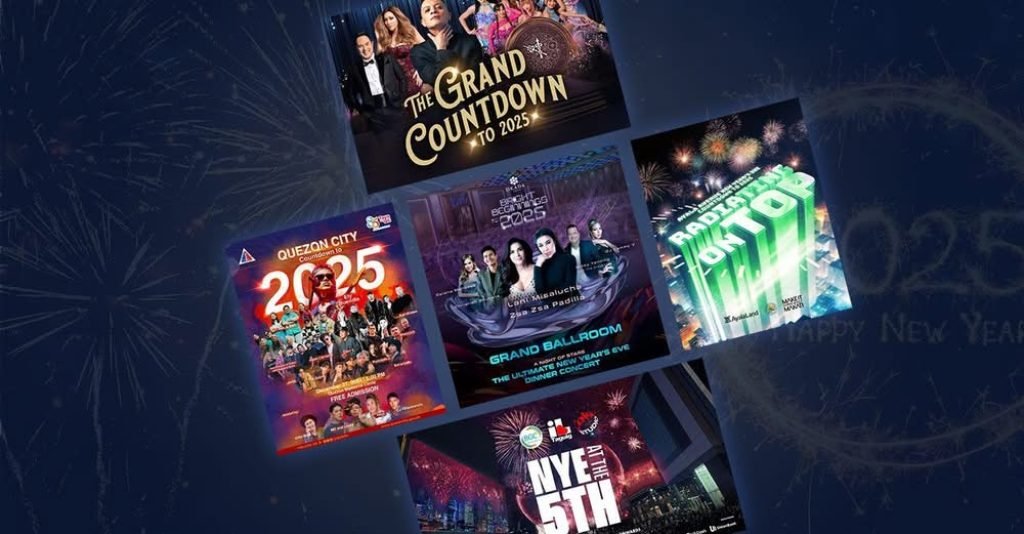 Whether it's live music, good food, fireworks, or all three, these New Year's countdown events around the metro have something for everyone