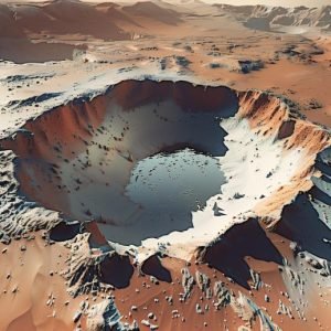 Liquid Water Mars Art