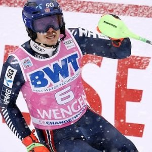 World champion Henrik Kristoffersen wins World Cup slalom for 1st victory in nearly 2 years