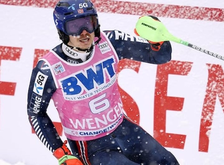 World champion Henrik Kristoffersen wins World Cup slalom for 1st victory in nearly 2 years