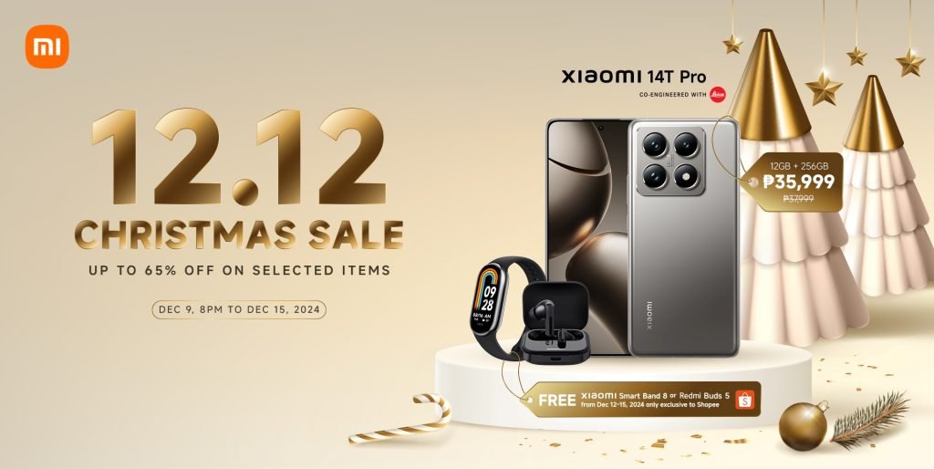 Xiaomi kicks off the 12.12 Christmas sale, with up to 65% off on smartphones, tablets, and AIoT devices