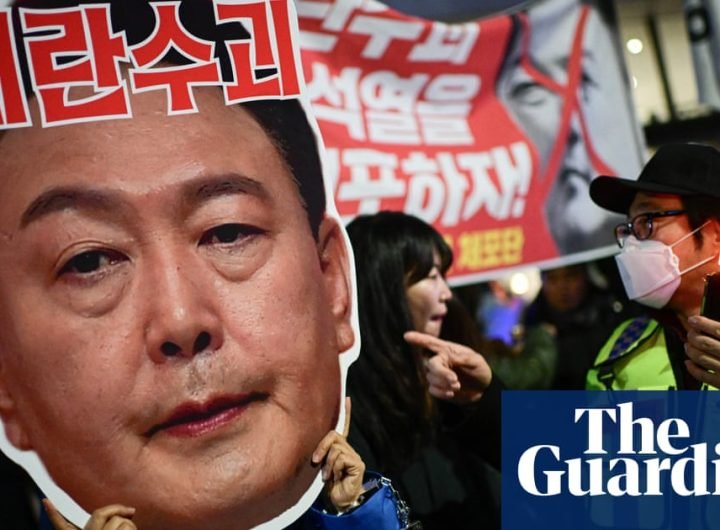 Yoon Suk Yeol impeachment: court hearings to begin in South Korea over president’s martial law crisis | South Korea