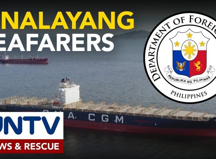 17 Pinoy seafarers na pinalaya ng Houti rebels sa Yemen, darating sa bansa mamayang gabi