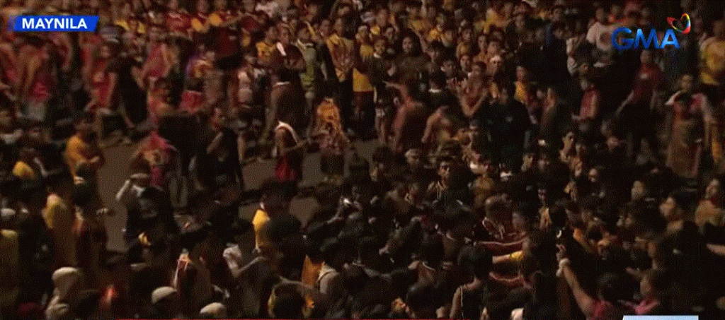 2 groups brawl over andas rope during Traslacion 2025