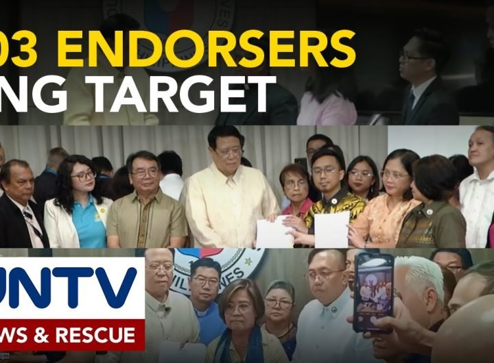 4th impeachment complaint vs VP Duterte, target makakuha ng 103 endorsers sa Kamara