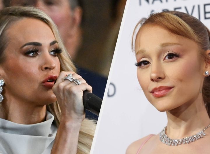 Ariana Grande Likes Shady Carrie Underwood Post