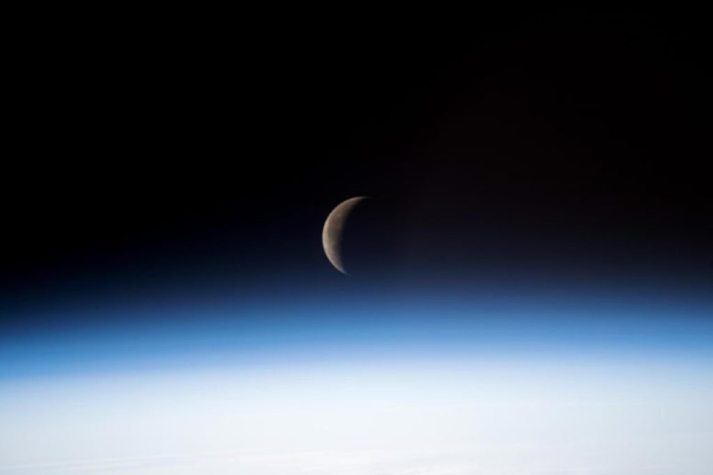 Moon From Space Station November 2024