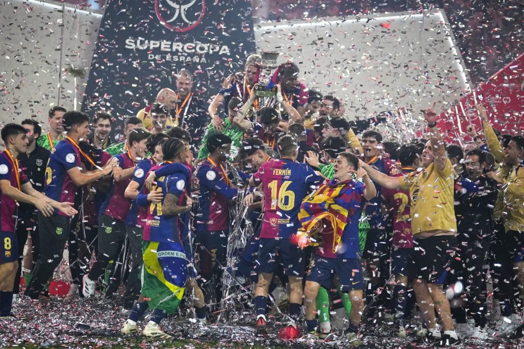 Barcelona routs Real Madrid Spanish Super Cup final