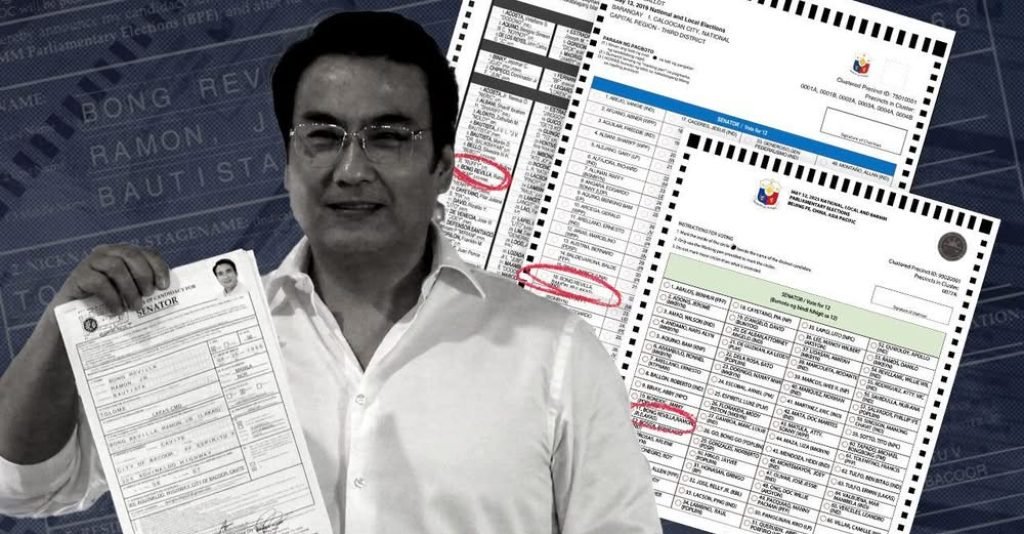 Before you cry ‘cheating,’ know that it’s the reelectionist senator’s legal surname