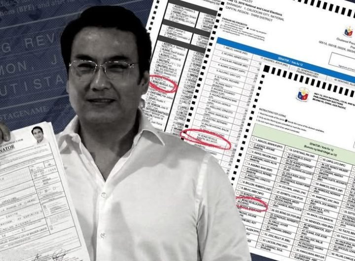 Before you cry ‘cheating,’ know that it’s the reelectionist senator’s legal surname