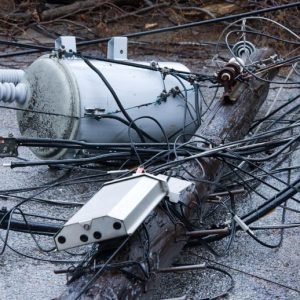 Electrical Power Outage Storm Damage