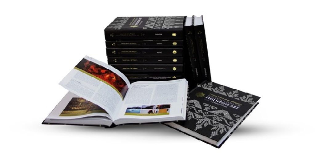 The CCP Encyclopedia of Philippine Art (EPA) with its 12 volumes.