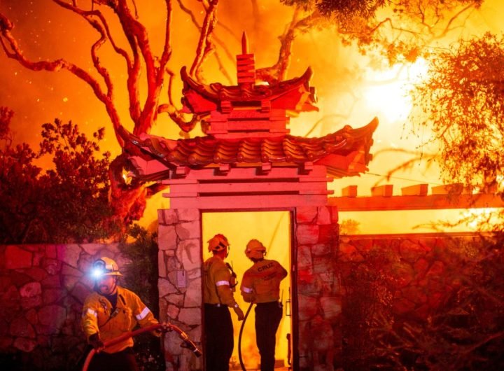 California wildfires live updates: LA fires cause extensive damage as some areas look ‘like a bomb was dropped’