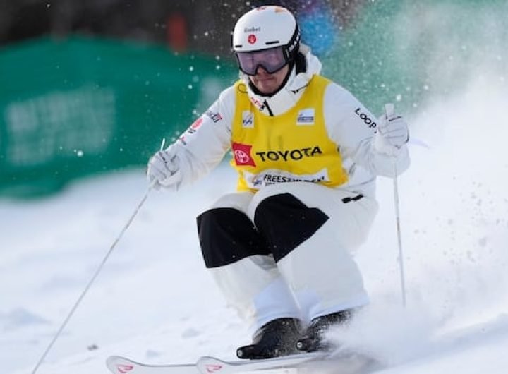 Canada's Kingsbury earns gold at World Cup moguls event