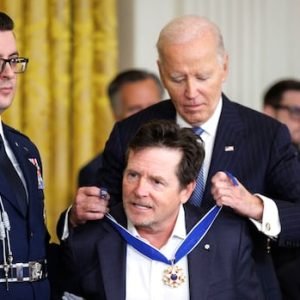 Canadian actor Michael J. Fox among those awarded Presidential Medal of Freedom by Biden