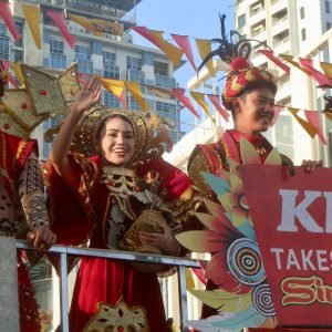 Cheerful sounds and colorful powder fill the air of Cebu City as the Sinulog Festival celebration officially begins on Sunday, January 19. : Roswell M