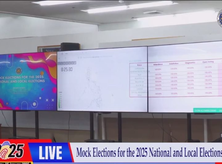 Comelec: Mock polls successful