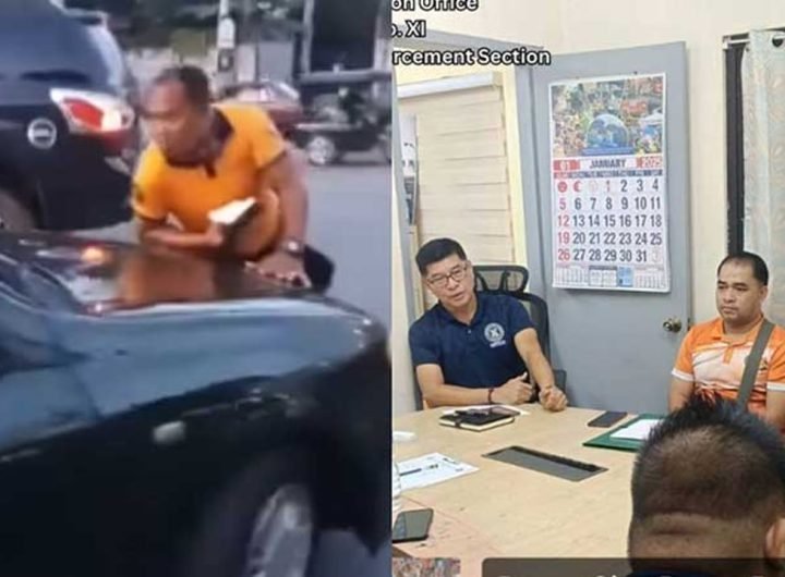 Davao City Driver Faces Charges for Bumping Traffic Enforcer