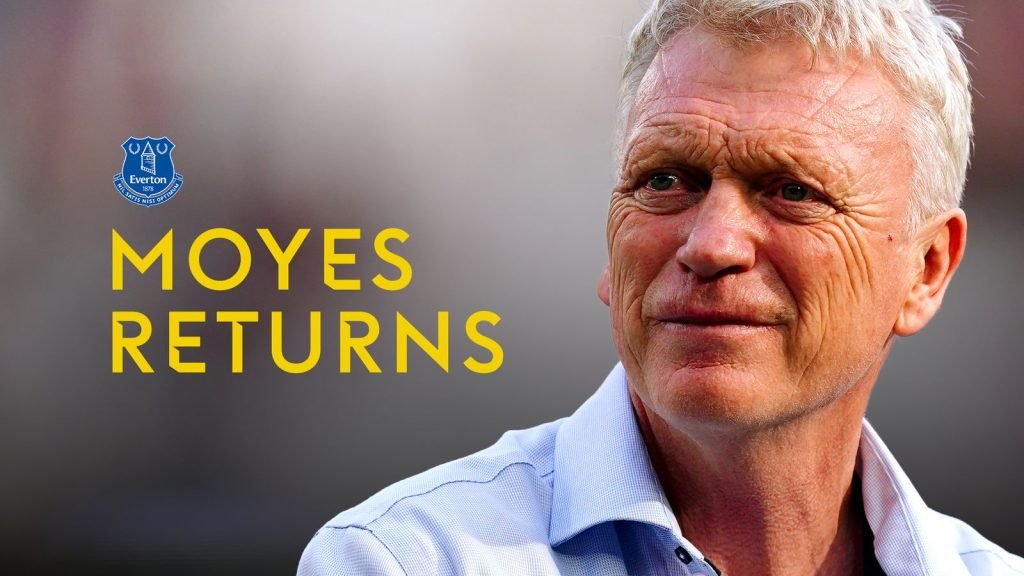 David Moyes has made an emotional return to Everton