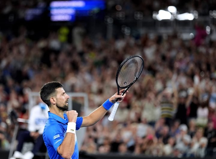 Novak Djokovic Australian Open 2025