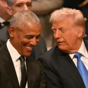 Donald Trump: 'Cool story, future Hitler!’: ‘The Daily Show’ mocks Obama-Trump interaction at Jimmy Carter's funeral