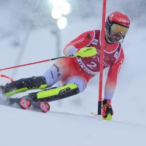 FIS Alpine Skiing World Cup - Men's Slalom Run 1 - Madonna di Campiglio