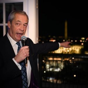 Farage proclaimed ‘Britain’s future PM’ at champagne fuelled Trump celebration party