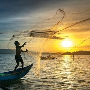 2. #2 ateneo fisherman at sunrise quang nguyen vinh pexels.com