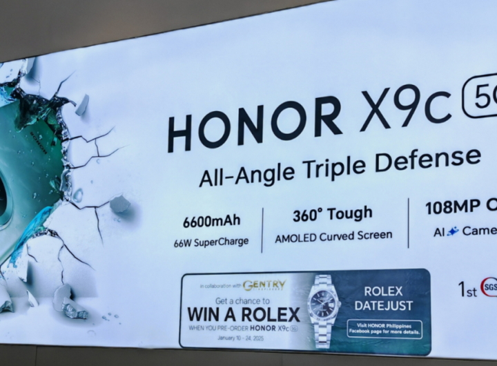 HONOR X9c 5G Free Rolex Promo