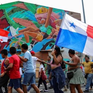 Hundreds Of Panamanians March Amid Trump's Threats