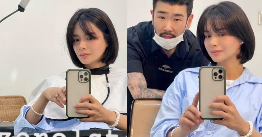 In an Instagram post shared by Korean hairstylist Hajin of Zero1story on Friday, Gonzales was seen rocking an above-the-shoulder haircut that perfectl