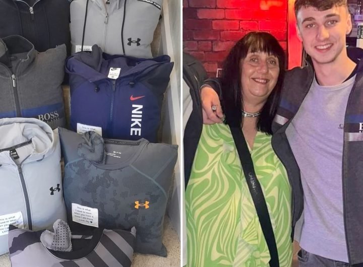 Jay Slater’s grieving family have memorial cushions made from tragic teen’s favourite hoodies in ‘touching’ tribute