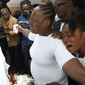 Journalists in Haiti demand justice as they bury a second colleague killed by gangs