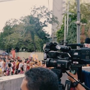 Journalists join devotees every January 9 as they patiently wait for the carriage of Jesus Nazareno to pass by the streets of Manila.