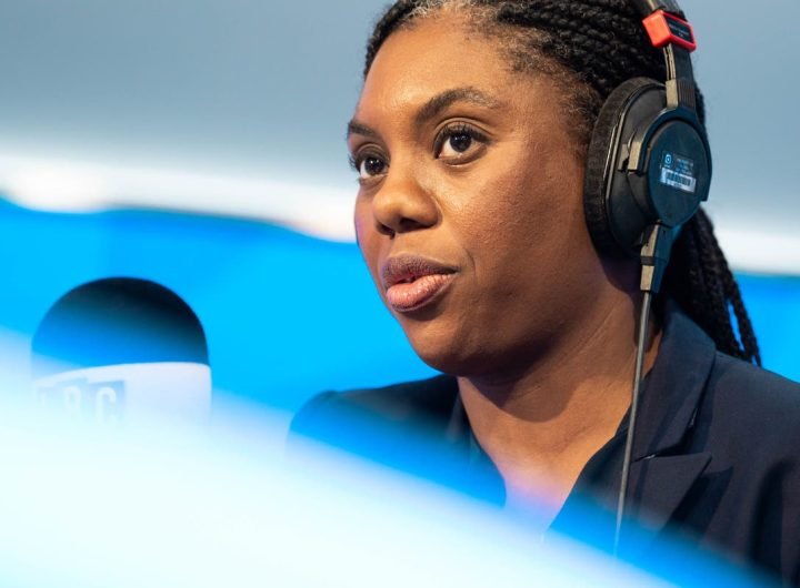 Kemi Badenoch in row over pension triple-lock interview question