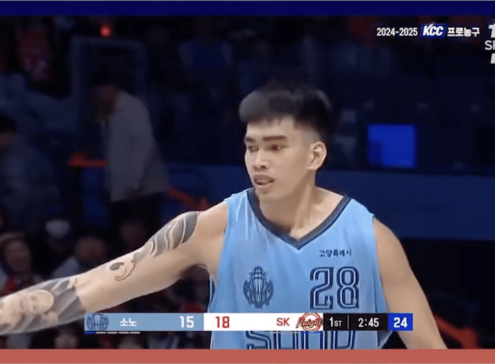 Kevin Quiambao KBL debut Goyang Sono Skygunners