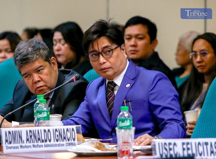 LOOK: Daughters of Jenny Alvarado, who d*ed in Kuwait from coal smoke inhalation, attend a Senate hearing chaired by Senator Raffy Tulfo.