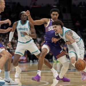 LaMelo Ball Charlotte Hornets beat Phoenix Suns NBA