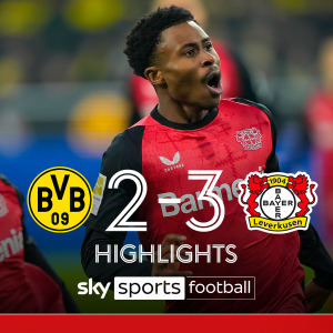 Highlights from Dortmund and Bayer Leverkusen in the Bundesliga.