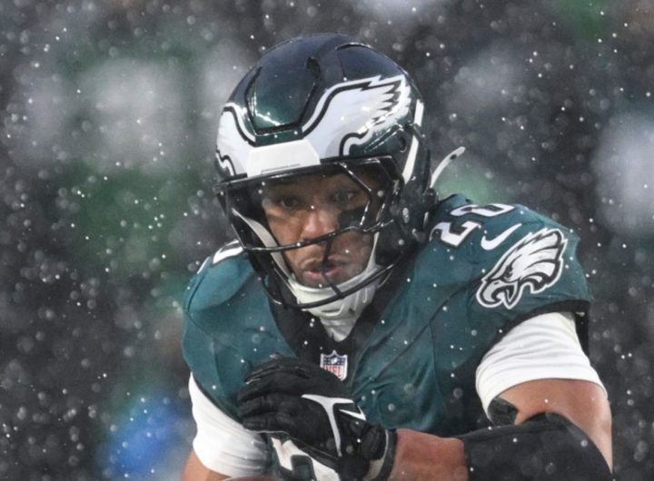 Los Angeles Rams 22-28 Philadelphia Eagles: Saquon Barkley stars in the snow as Eagles reach NFC Championship Game | NFL News