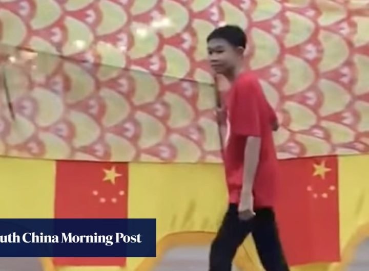 Malaysian police probe flags of China on dragon puppet at Johor parade